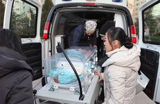 兴宁市妇婴监护型护送
